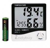 Temperature, Humidity Meter & Clock
